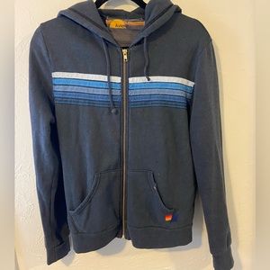 Aviator Nation 5 stripe hoodie